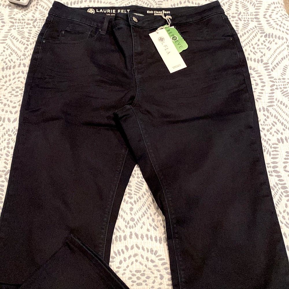Laurie Felt Straight Jeans